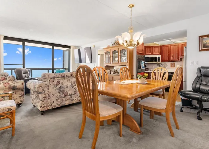 Golden Sands 19th Floor Ocean Views Free Linens *