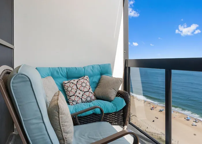 Golden Sands 19th Floor Ocean Views Free Linens * Ocean City