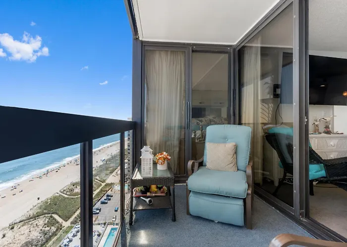 Golden Sands 19th Floor Ocean Views Free Linens
